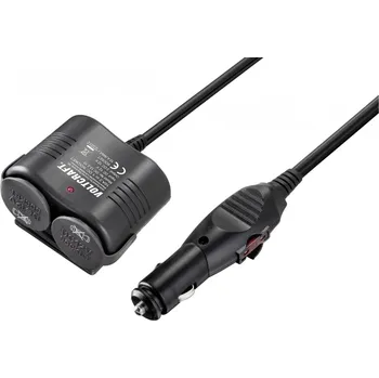 VOLTCRAFT VC-11533030 DC 12-2.10 rozvaděč do zapalovače cigaret Počet cigaretových zapalovačů 2 x Proudová zatížitelnost (max.) 10 A