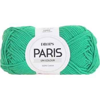 Galanterie Drops Paris Uni Colour 11 Opal Green Pletací příze
