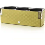 PLASTKON Chytrý květináč Cobble Trio Barva: Bazalkově zelená