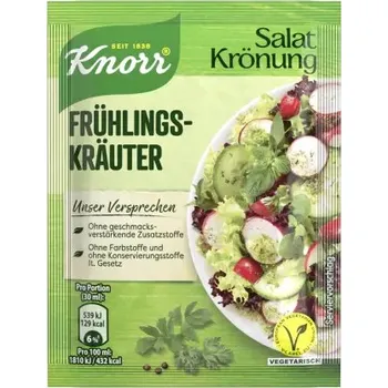KNORR ZÁLIVKA NA SALÁT JARNÍ BYLINKY NĚMECKO!