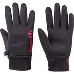 Meatfly dámské rukavice Ladies Powerstretch Black Pink | Černá | Velikost S