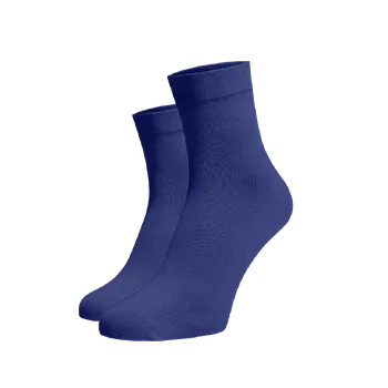 Dámské ponožky Střední ponožky modré Modrá Bavlna 45-46