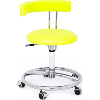 KOVONAX Ordinační stolička Dental CHK Čalounění: Látka LINO, Barva látky: LINO 07, Povrchová úprava (barva): Chrom