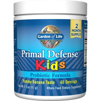 Garden of Life Primal Defense Kids Živé bakterie banán 81 g