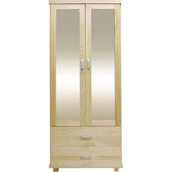 Šatní skříň Šatní skříň Mango 02, KB Výběr moření: Ořech, Druh dřeva: Borovicový masiv