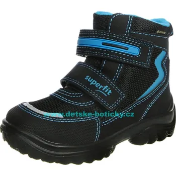 Dívčí sněhule Superfit 5-09030-01 Snowcat schwarz/blau 28