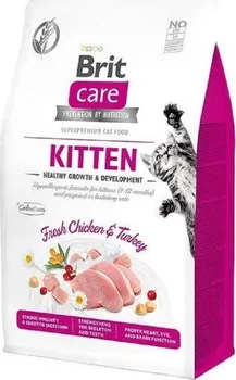 Krmivo pro kočku Brit Care Grain Free Healthy Growth & Development Kitten Chicken/Turkey