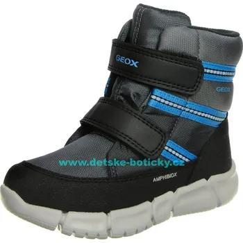 Chlapecké tenisky Geox B943PC 0FU54 C9AG4 anthracite/ocean 24