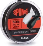 Spomb Braided Leader Black 0,26 mm/50 m