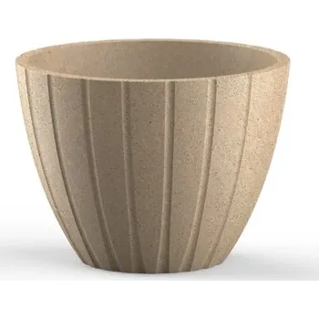 Květináč Bemeta Květináč Betoni Decor S - písková tmavá