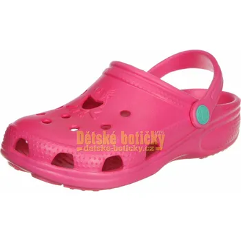 Chlapecké pantofle Coqui Big Frog 8101-100-3600 lt fuchsia 35
