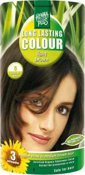 Barva na vlasy Henna Plus Long Lasting Colour 100 ml 5 světle hnědá