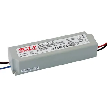 Napájecí zdroj pro osvětlení Zdroj napětí 24V 72W(!!!) 3A IP67 GLP typ GPV-75-24