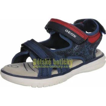 Chlapecké tenisky Geox J15DRB 015BU C4244 navy/dk red 26