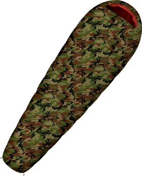 spacák Husky Army -17 °C pravý khaki 220 cm
