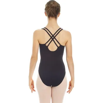 Body Intermezzo,Trikot s překříženými ramínky 3852, černá M