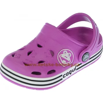 Chlapecké pantofle COQUI FROGGY 8801 purple 32