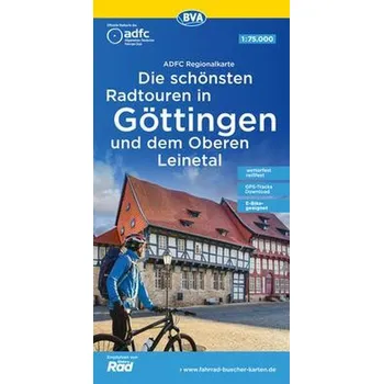 ADFC-Regionalkarte Die schönsten Radtouren in Göttingen und dem Oberen Leinetal 1:75.000