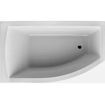 Vana Santech FIONA asymetrická vana 160x85 cm, levá (SAFIO160L)