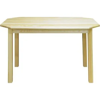 Jídelní stůl Stůl z masivu Classic 229, KB Výběr moření: Bezbarvý Lak, Druh dřeva: Borovicový masiv, Rozměr stolu: 130x75 cm