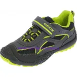 Geox J42F2A 01454 C0802 black/lime 32