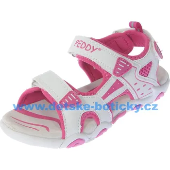 Dámské tenisky Peddy PU-512-34-09 bílá/růžová 35