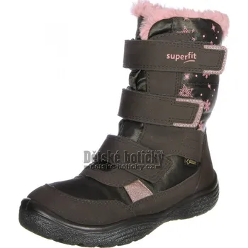 Dívčí obuv Superfit 1-009092-3000 Crystal braun/rosa 29