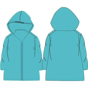 Pláštěnka Dětská pláštěnka EplusM bez potisku - Tyrkys 52282764 Velikost: 110/116