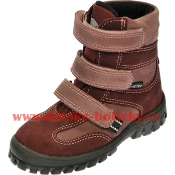 Dětská treková obuv Jastex T 1013 bordo/růžová 31