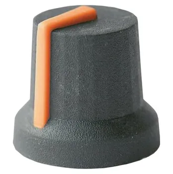 Knoflík Knoflík pro otočný potenciometr - Oranžová KG16