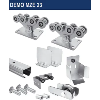 Cais DEMO MZE 23 komponenty pro výrobu samonosné brány do 6 m průjezdu, pozink