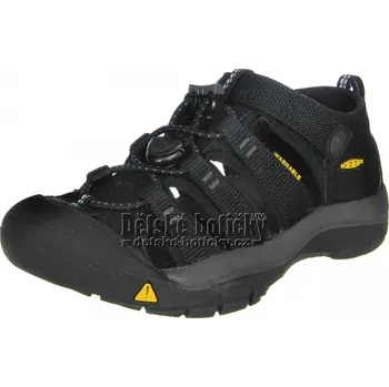 Chlapecká obuv KEEN Newport H2 black/keen yellow 1022824 1022838 30