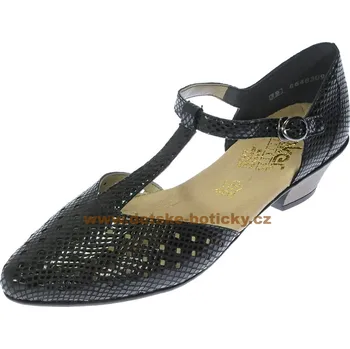 Dámská móda Rieker 58067-00 schwarz 39