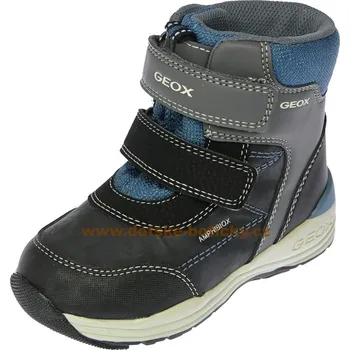 Dívčí sněhule Geox B741GA 054FU C4303 dk grey/avio 26