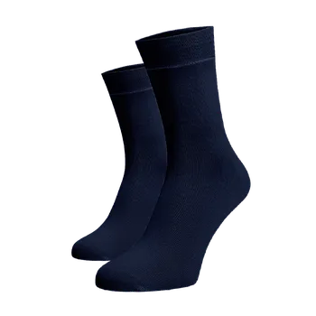 Pánské ponožky Vysoké ponožky Tmavě modré Tmavě modrá Bavlna 42-44