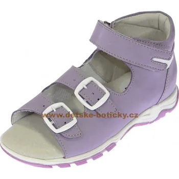 Dívčí polobotky Boots4U T213 lila 27
