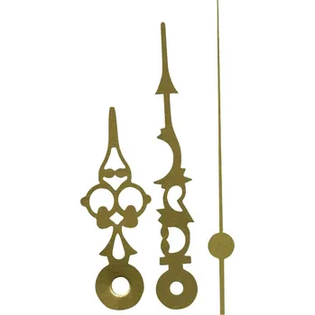 Hodiny sada hodinových ručiček Leštěné/Antik hliník mosaz kulaté