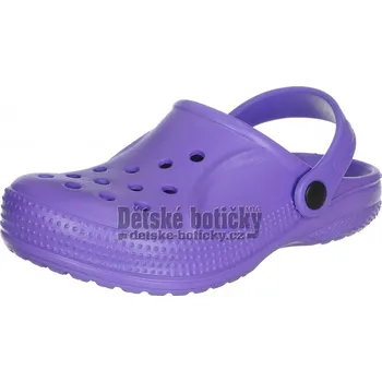 Chlapecká obuv Befado 159X002 159Y002 klapki EVA fialové 31