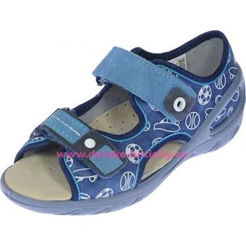 Chlapecká obuv Befado 065X118 granat/navy 29