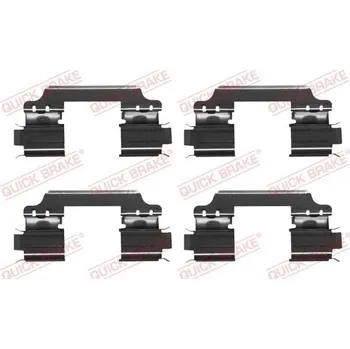 Brzdový systém Sada příslušenství, obložení kotoučové brzdy Quick Brake 109-1707