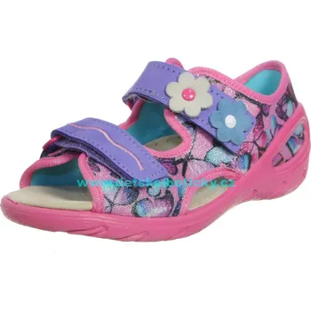 Chlapecké bačkory Befado 065X120 pink/fuxia 29