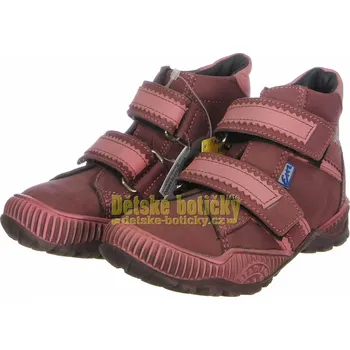 Dívčí polobotky Essi 1246 bordo Výprodej NEPÁR 27