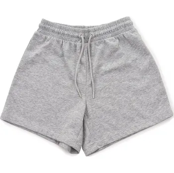 Dámské kraťasy ŠEDÉ TEPLÁKOVÉ ŠORTKY BEZ KAPES Jacqueline de Yong