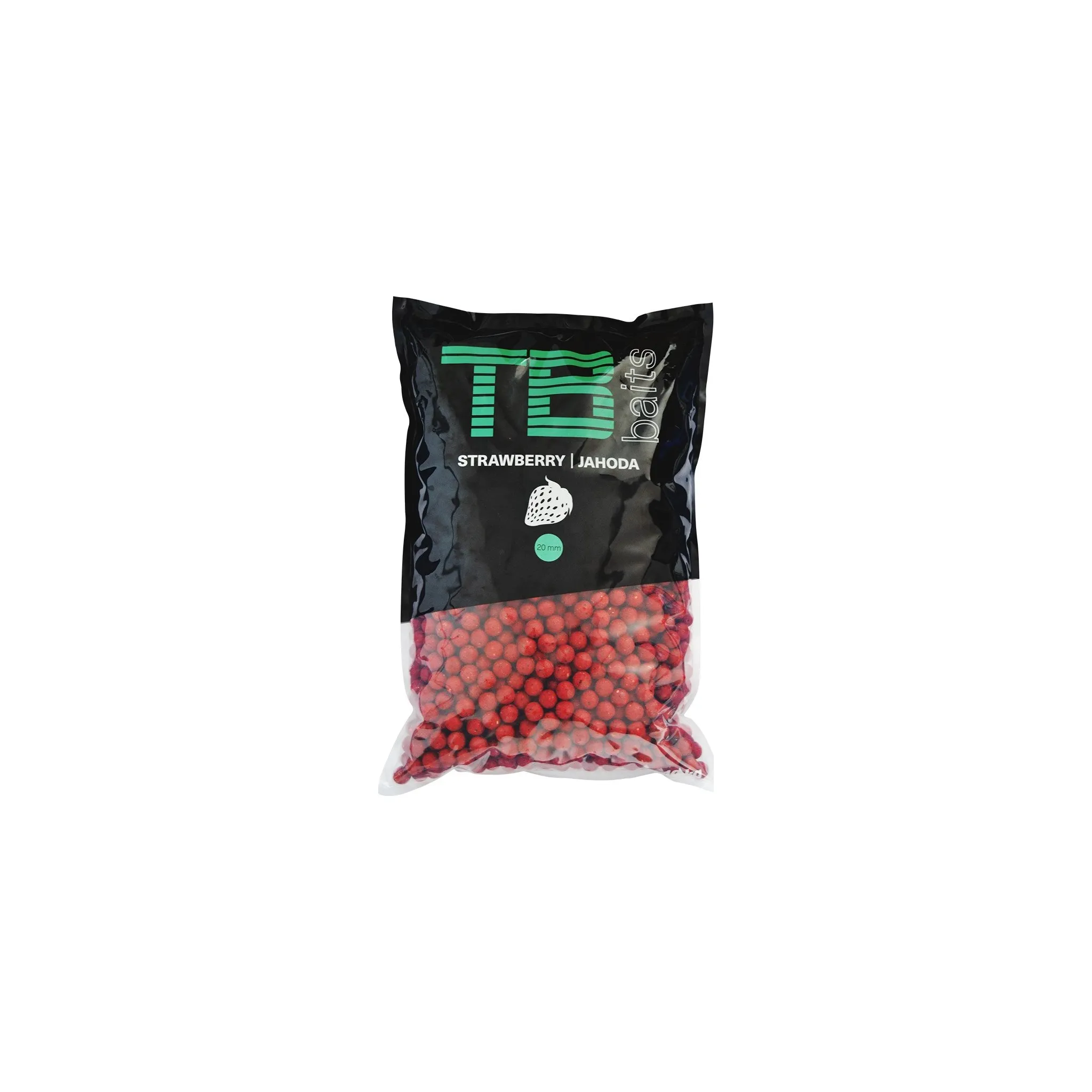 Fotografie 1 - Boilies TB Baits Boilie 20 mm/10 kg Strawberry