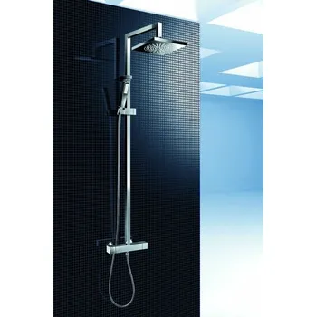 Sprchový panel Sanjet CUBICO sprchový sloup s pákovou baterií (CUPA)