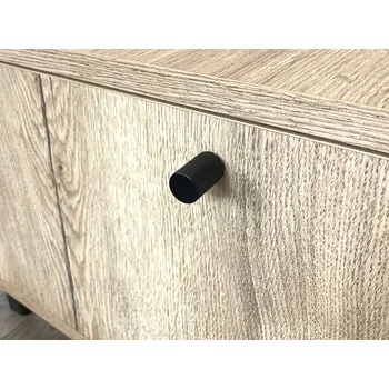 Nábytkové kování HÄFELE Nábytková knopka Snake černá