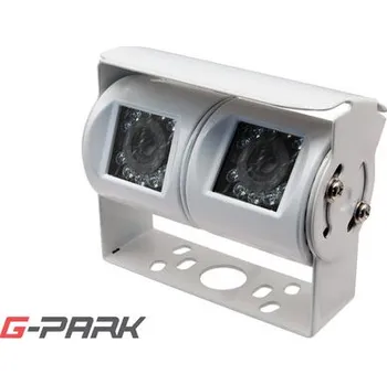 Couvací kamera CCD dvojitá zadní parkovací kamera - bílá