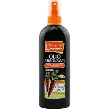 Přípravek na opalování Delice Solaire Olio Abbronzante Carota Nera 150 ml