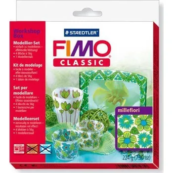 Modelovací hmota Staedtler FIMO Classic Workshop Box Millefiori - dárková sada