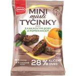 SEMIX Mini müsli tyčinky s kakaovými boby apomerančem bez lepku 70g